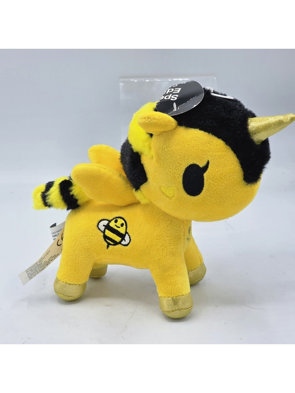 TOKIDOKI Unicorno HONEYBEE Special Edition  7" Plush Stuffed Animal Rare